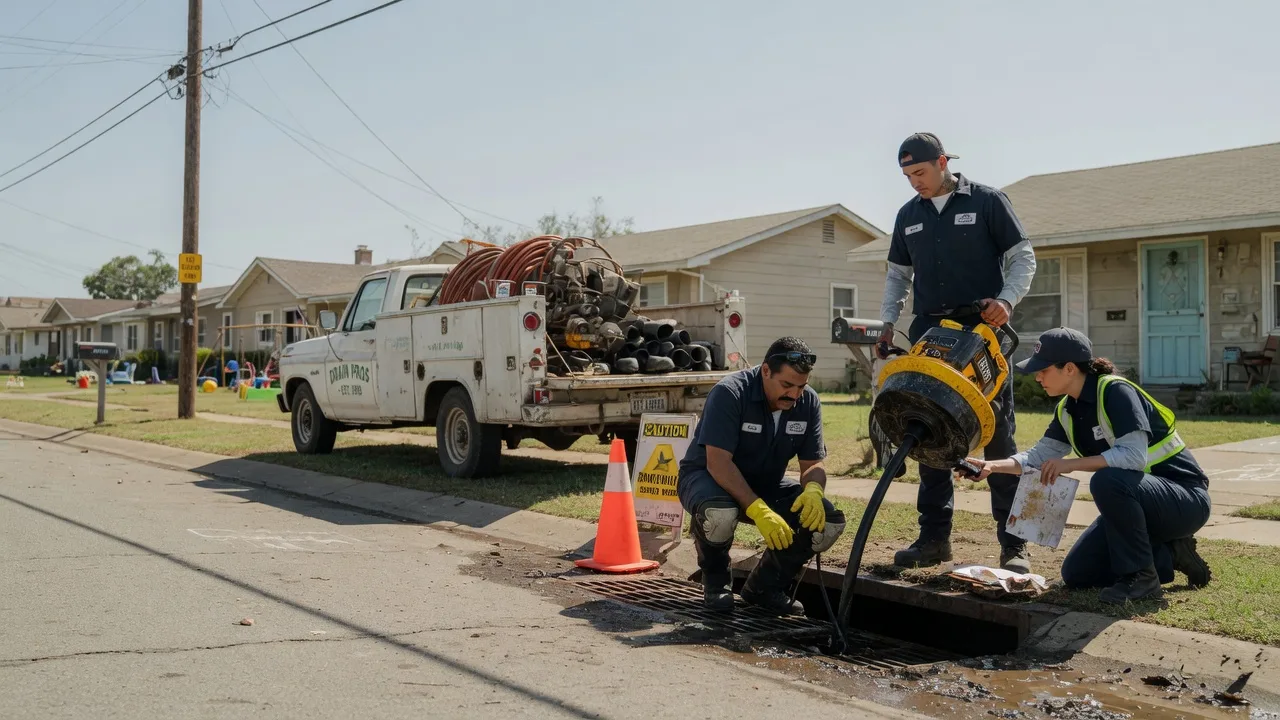 Drain Cleaning in Hargill, TX near me